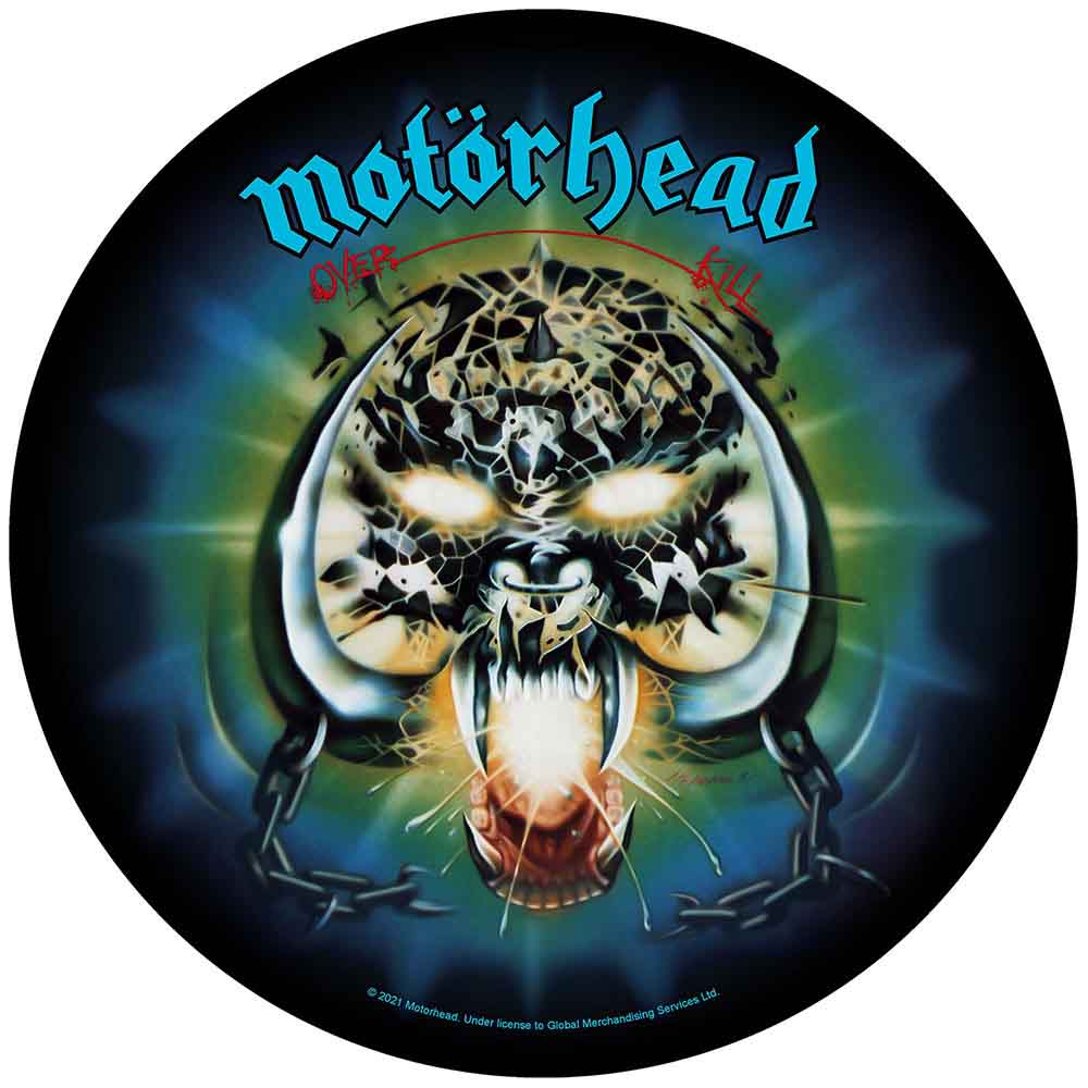 Motorhead Patches - Woven Sew On - Overkill