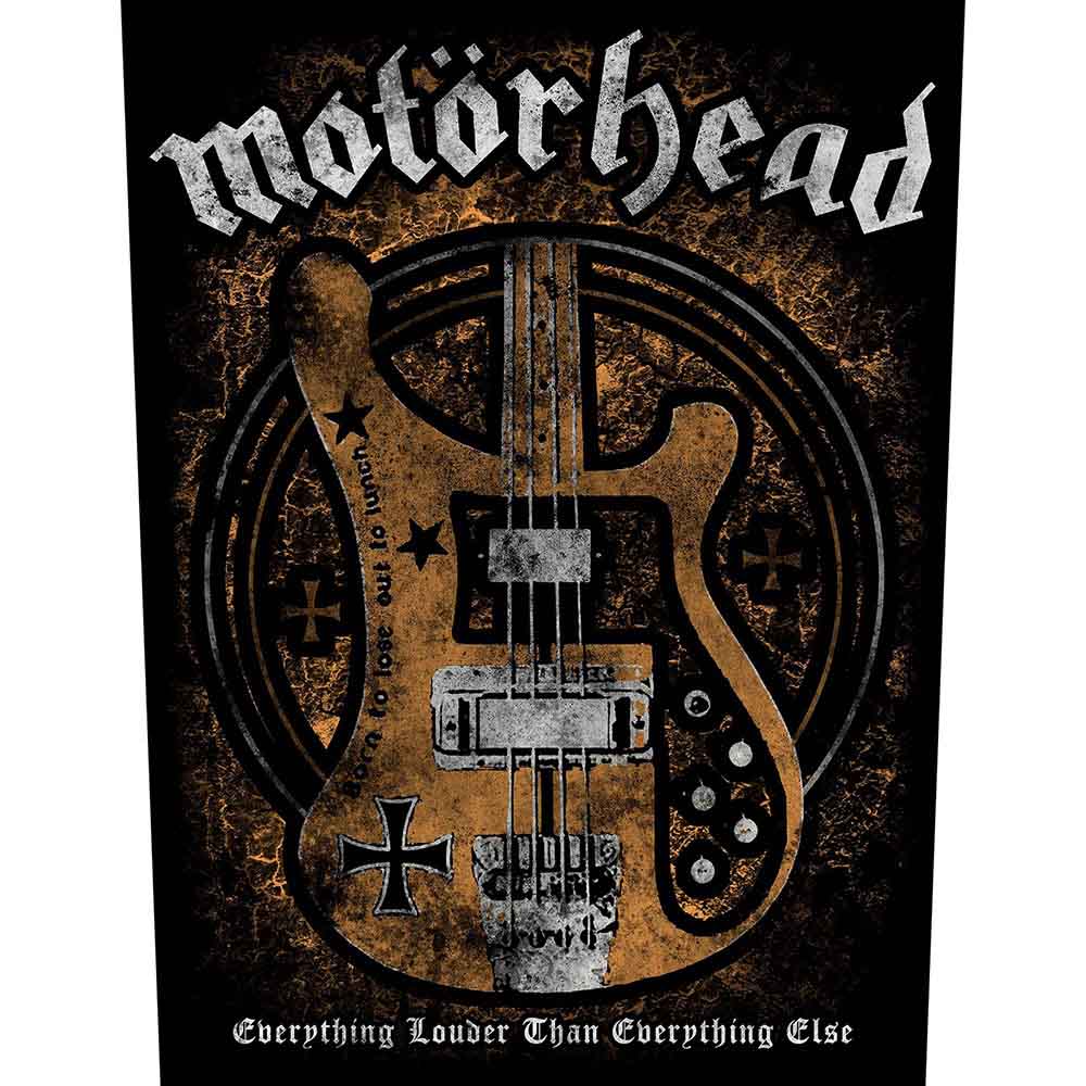 Motorhead Patches - Woven Sew On - Lemmy's Bass