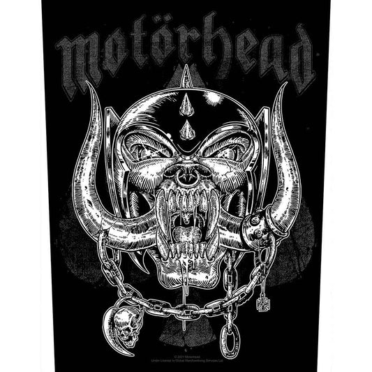 Motorhead Patches - Woven Sew On - Etched Iron
