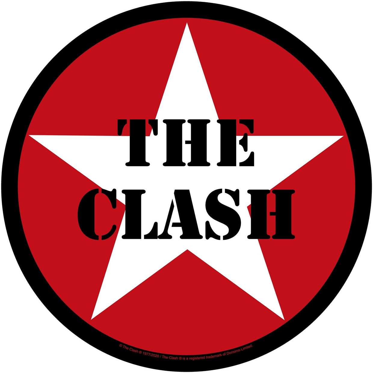 Clash Back Patch - Star Logo (Backpatch) | Buy Now For 8.99