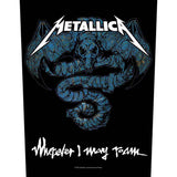 Metallica Patches - Woven Sew On - Wherever I May Roam