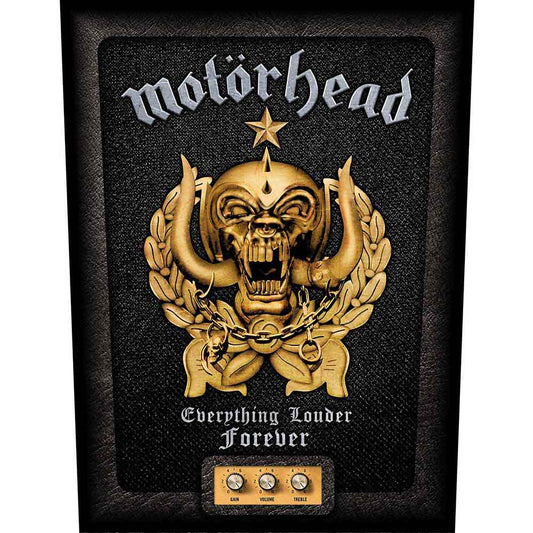 Motorhead Patches - Woven Sew On - Everything Louder Forever