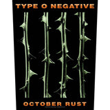 Type O Negative Patches - Woven Sew On - October Rust