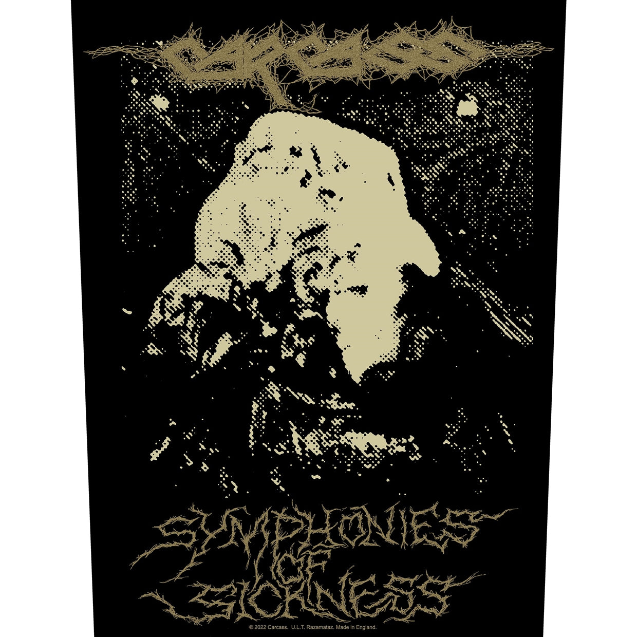 Carcass Back Patch - Symphonies Of Sickness (Backpatch) | Buy Now For 8.99