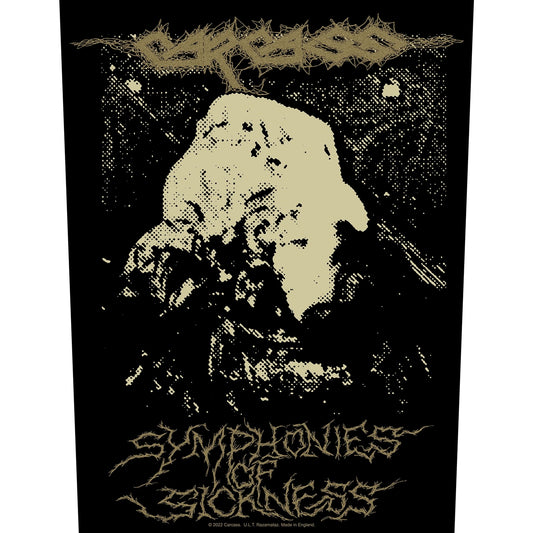 Carcass Back Patch - Symphonies Of Sickness (Backpatch) | Buy Now For 8.99