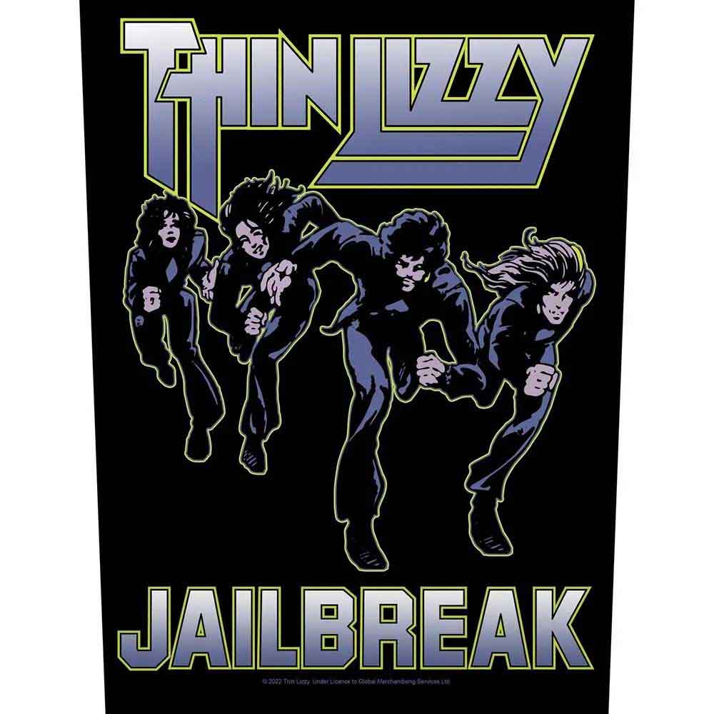 Thin Lizzy Back Patch - Jailbreak