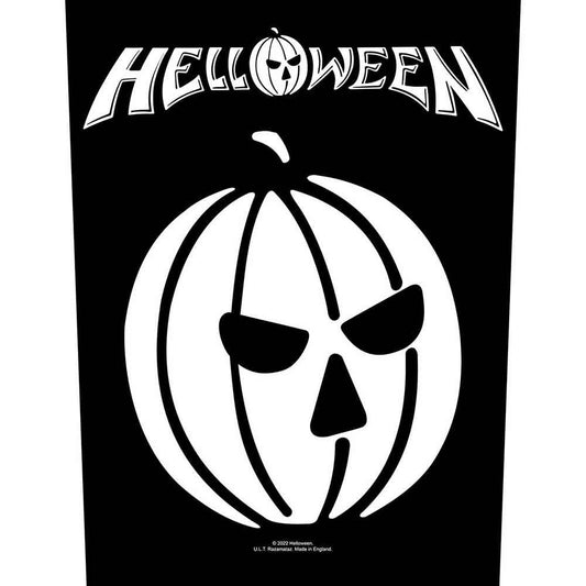 Helloween Patches - Woven Sew On - Pumpkin