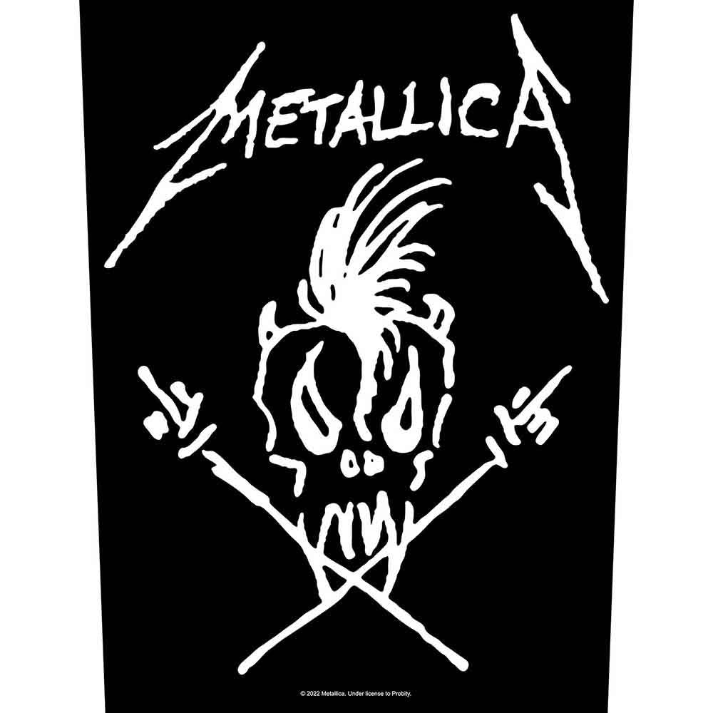 Metallica Patches - Woven Sew On - Scary Guy