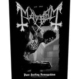 Mayhem Patches - Woven Sew On - Pure Fucking Armageddon