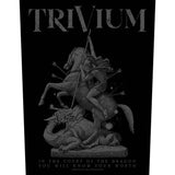 Trivium Patches - Woven Sew On - In The Court Of The Dragon
