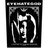 Eyehategod Patches - Woven Sew On - A History Of Nomadic Behavior