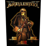 Megadeth Patches - Woven Sew On - The Sick, The Dying And The Dead