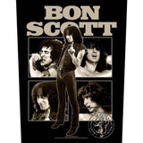 Bon Scott Patches - Woven Sew On - Collage