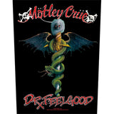 Mötley Crüe Patches - Woven Sew On - Dr Feelgood