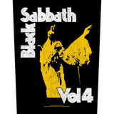 Black Sabbath Patches-Woven Sew On - Pumpkin | Buy Now For 14.99