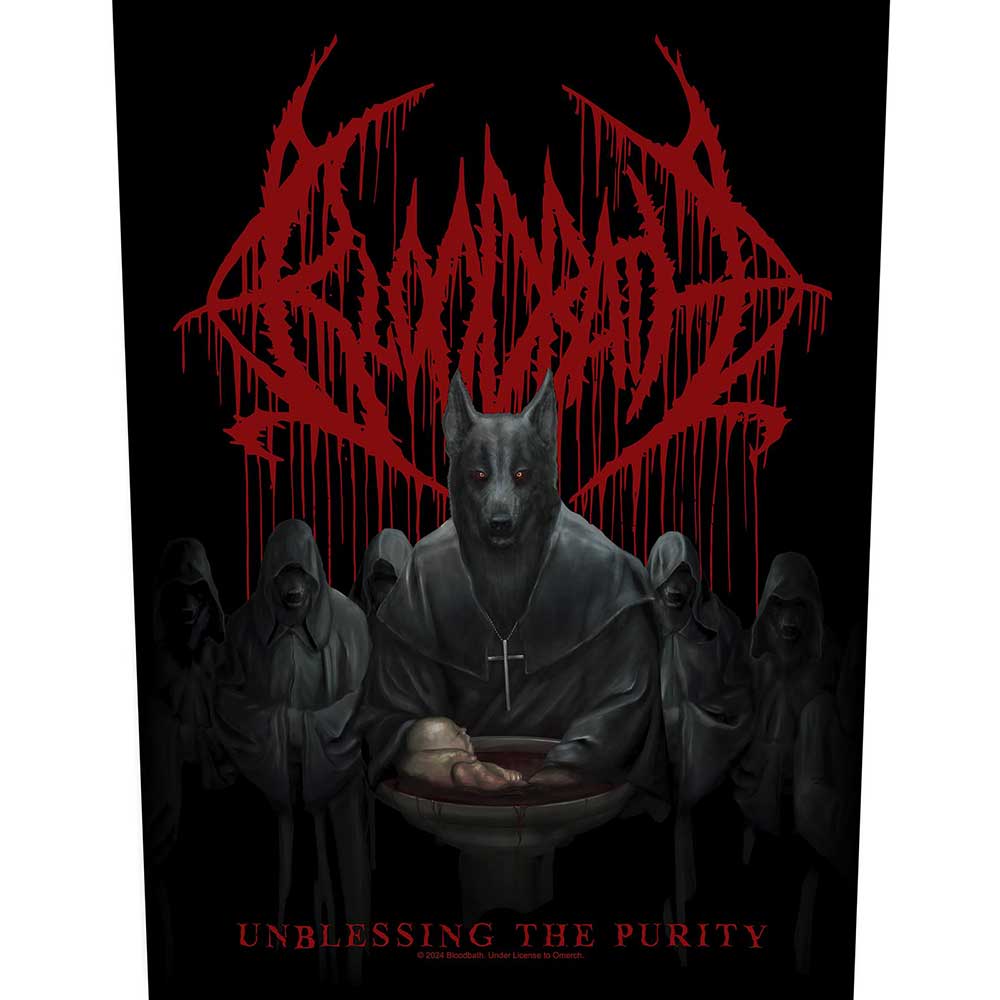 Bloodbath Patches - Woven Sew On - Unblessing The Purity