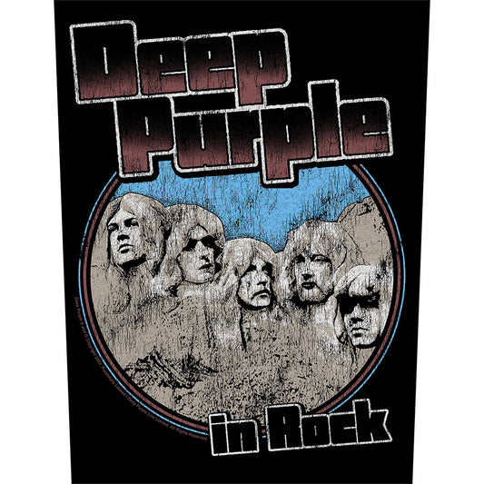 Deep Purple Patches-Woven Sew On - Red Logo | Buy Now For 14.99
