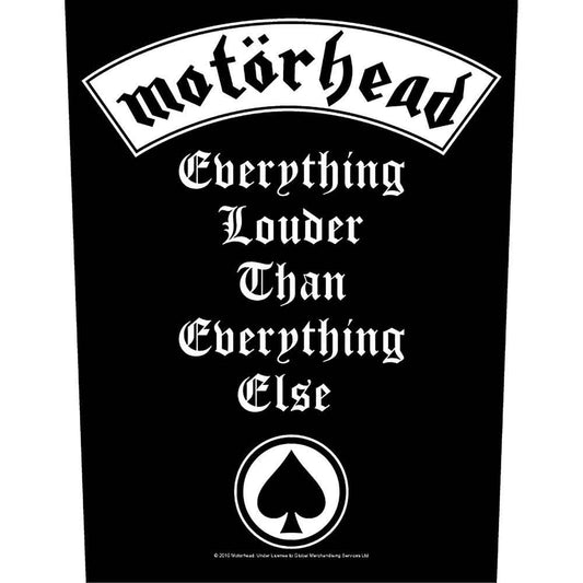 Motorhead Patches - Woven Sew On - Everything Louder