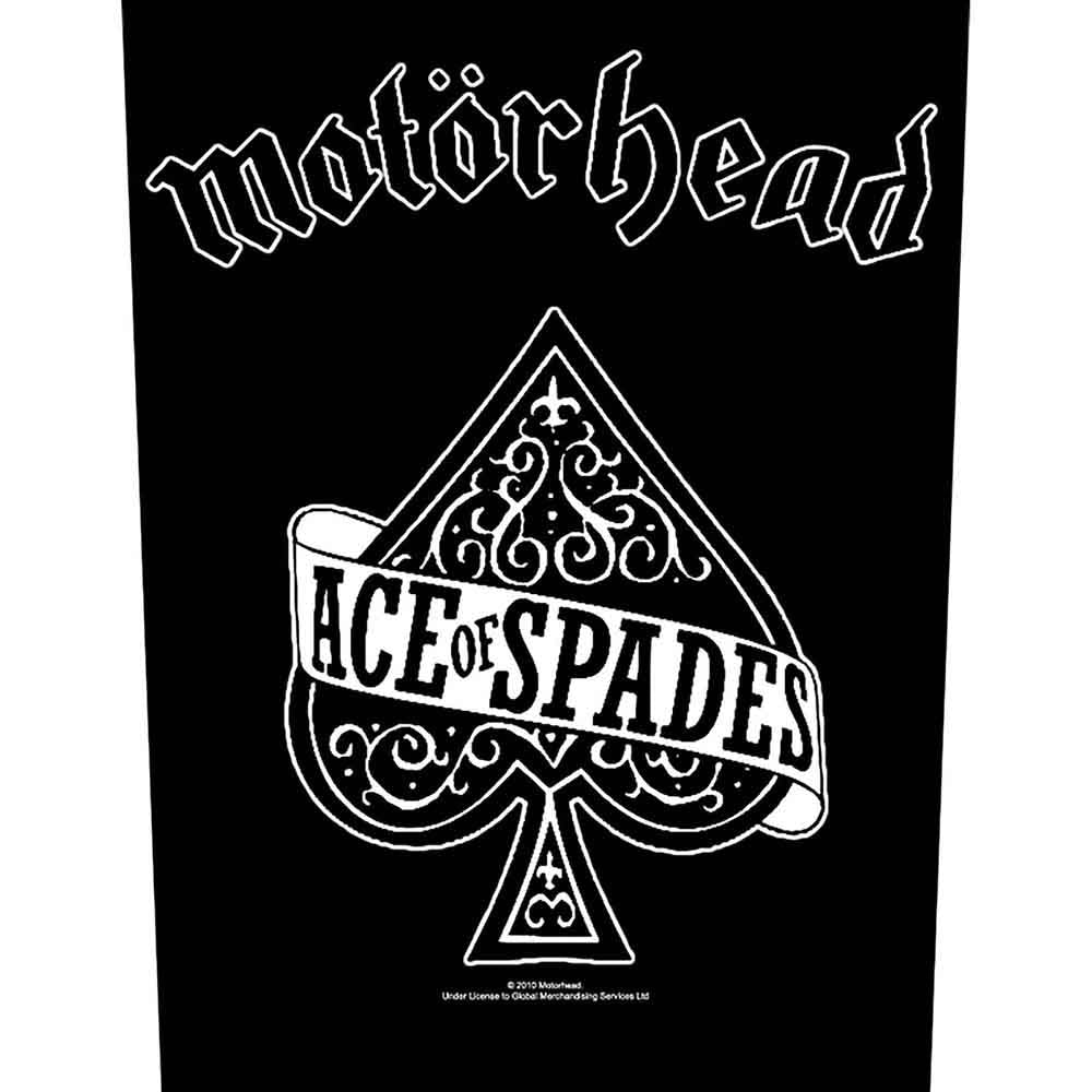 Motorhead Patches - Woven Sew On - Ace Of Spades 2010