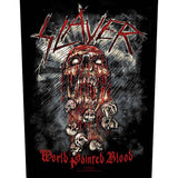 Slayer Patches - Woven Sew On - World Painted Blood