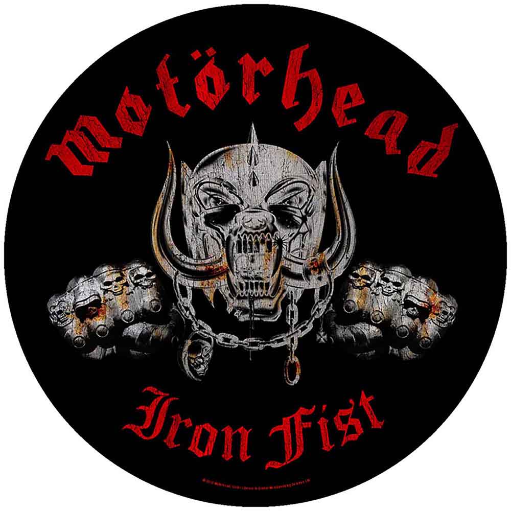 Motorhead Patches - Woven Sew On - Iron Fist 2010