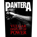 Pantera Patches - Woven Sew On - Vulgar Display Of Power