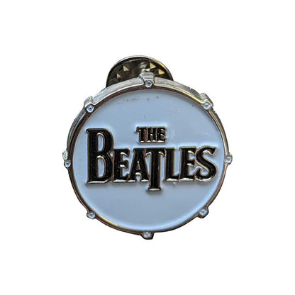 The Beatles Pin Badge - Drum Logo