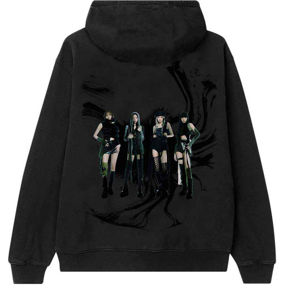 Blackpink Hoodie - Pink Venom Oil Stroke