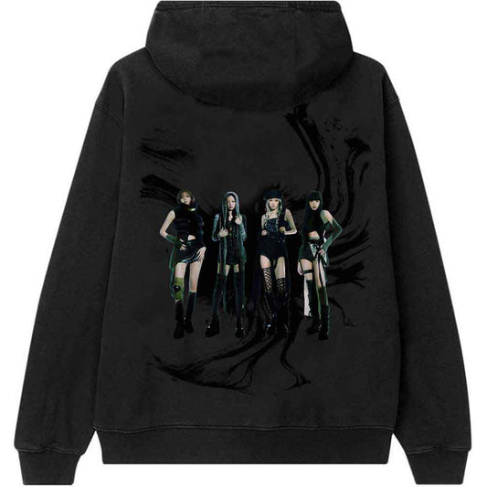 Blackpink Hoodie - Pink Venom Oil Stroke