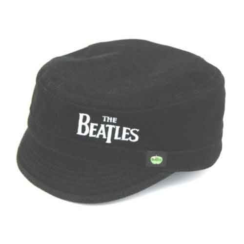 The Beatles Military Hats - Corduroy Drop T Logo