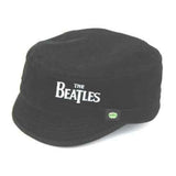 The Beatles Military Hats - Corduroy Drop T Logo