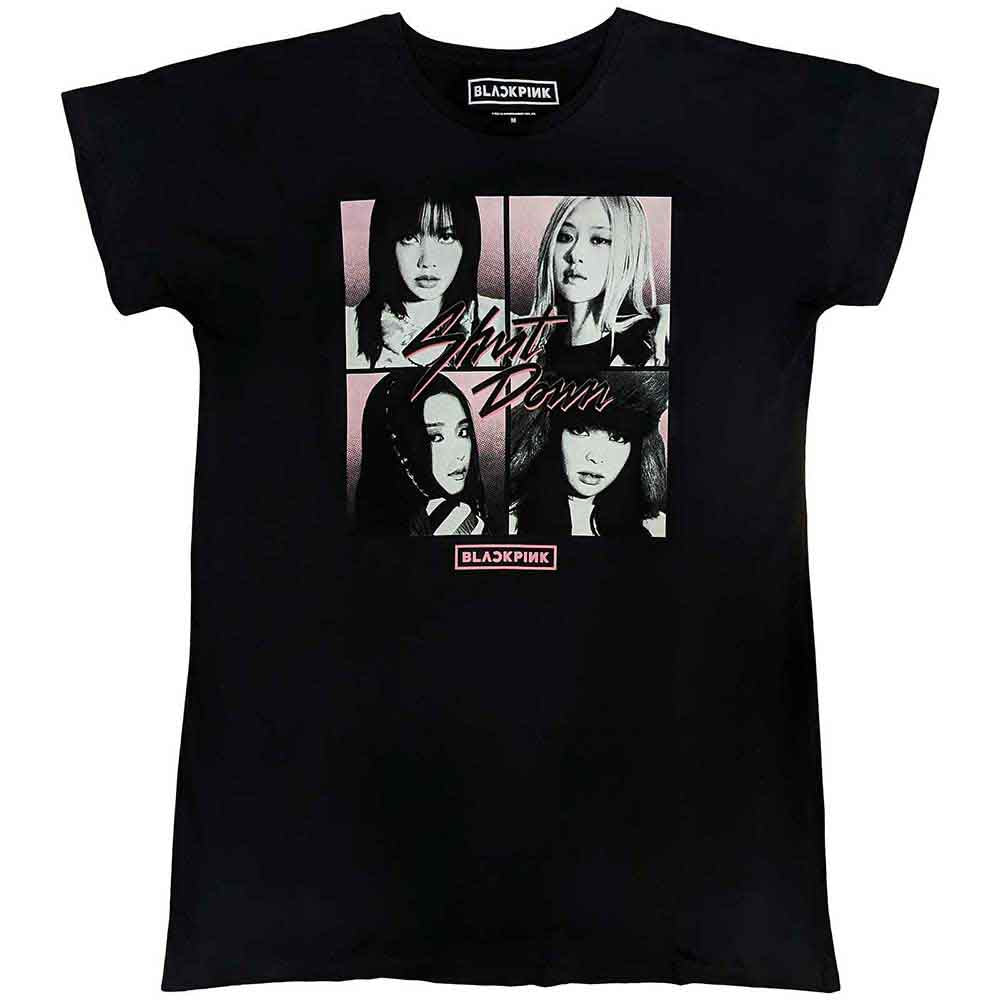 Blackpink Women's Nightdresses - Shut Down Photo Grid | Buy Now For 24.99