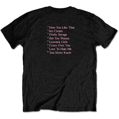 Blackpink T Shirt - The Album Tracklist