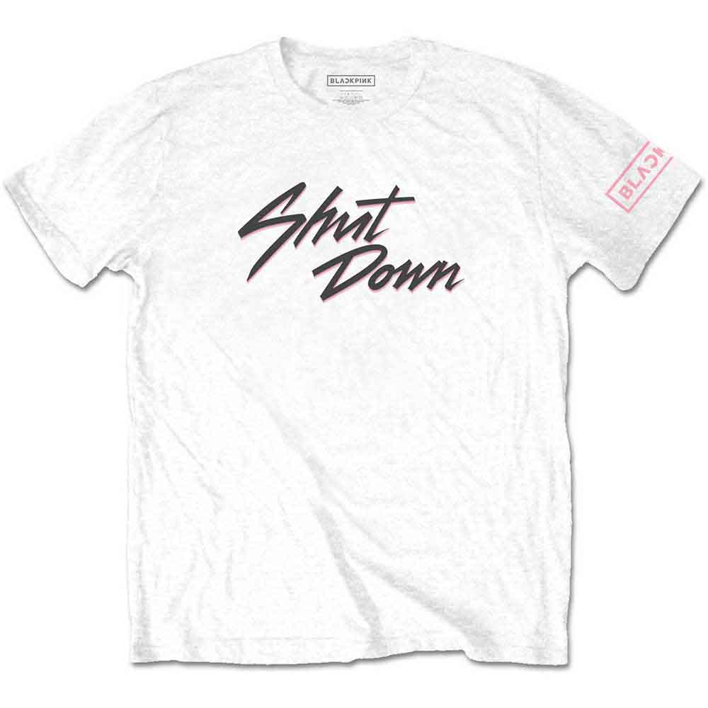 Blackpink T Shirt - Shut Down | Buy Now For 24.99