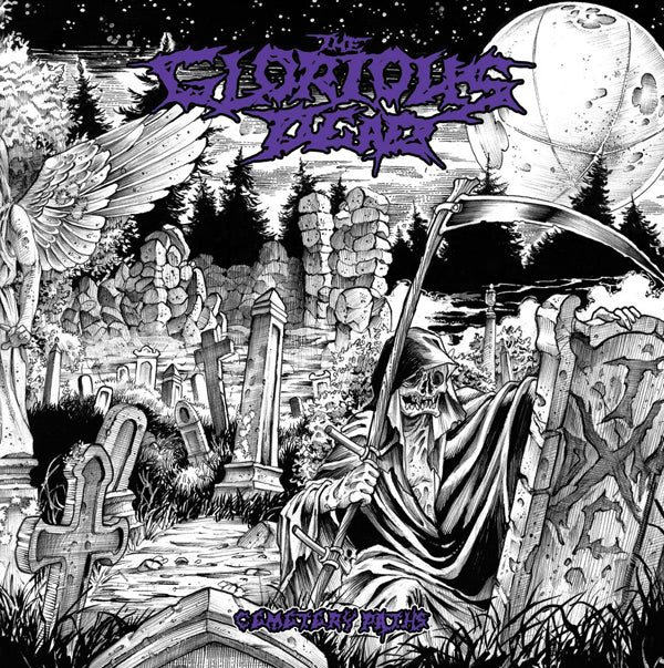  The Glorious Dead LP - Cemetery Paths (Purple/Black With White Splatters) | Buy Now For 58.99