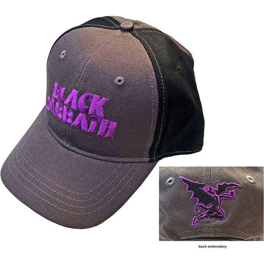 Black Sabbath Headwear Baseball Caps - Wavy Logo