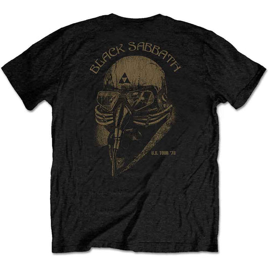 Black Sabbath T Shirt - F&B Packaged US Tour 78 Avengers