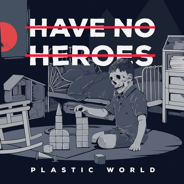 Have No Heroes LP - Plastic World (Red/Black Splatter Vinyl) | Buy Now For 32.99