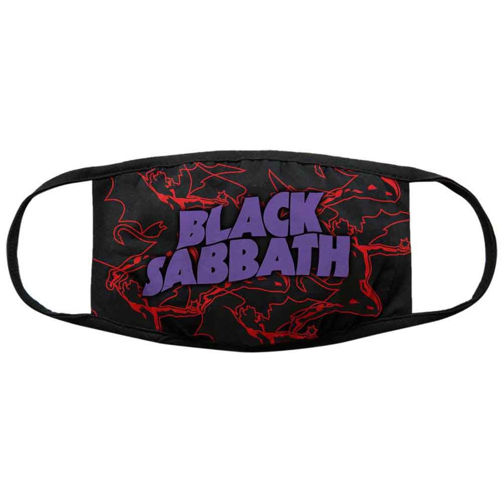 Black Sabbath Headwear Face Masks - Red Thunder V2