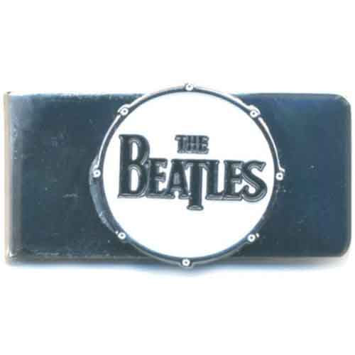 The Beatles Money Clips - Drum White Chrome