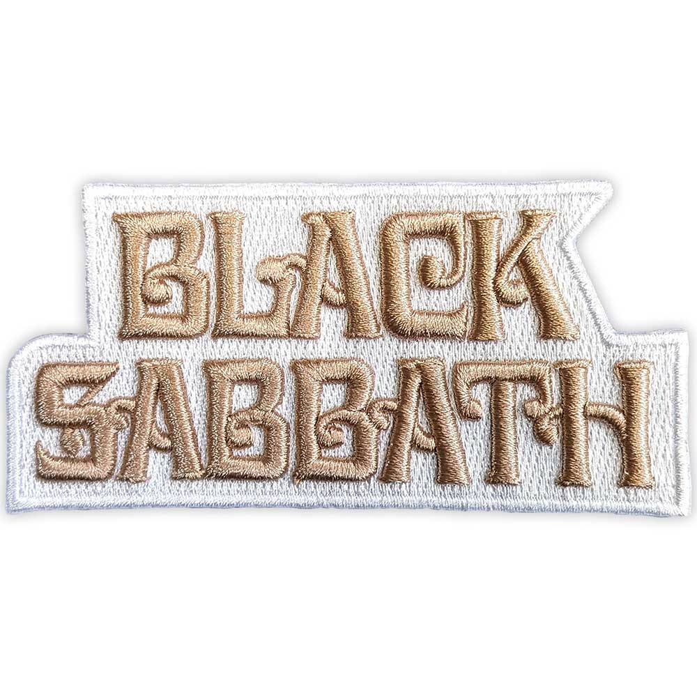 Black Sabbath Patches - Iron On - Text Logo