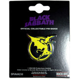 Black Sabbath Pin Badge - Never Say Die