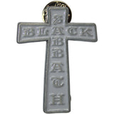 Black Sabbath Pin - Badge - Cross