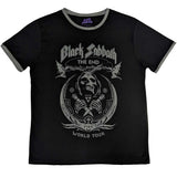 Black Sabbath T Shirt - The End Mushroom Cloud Ringer