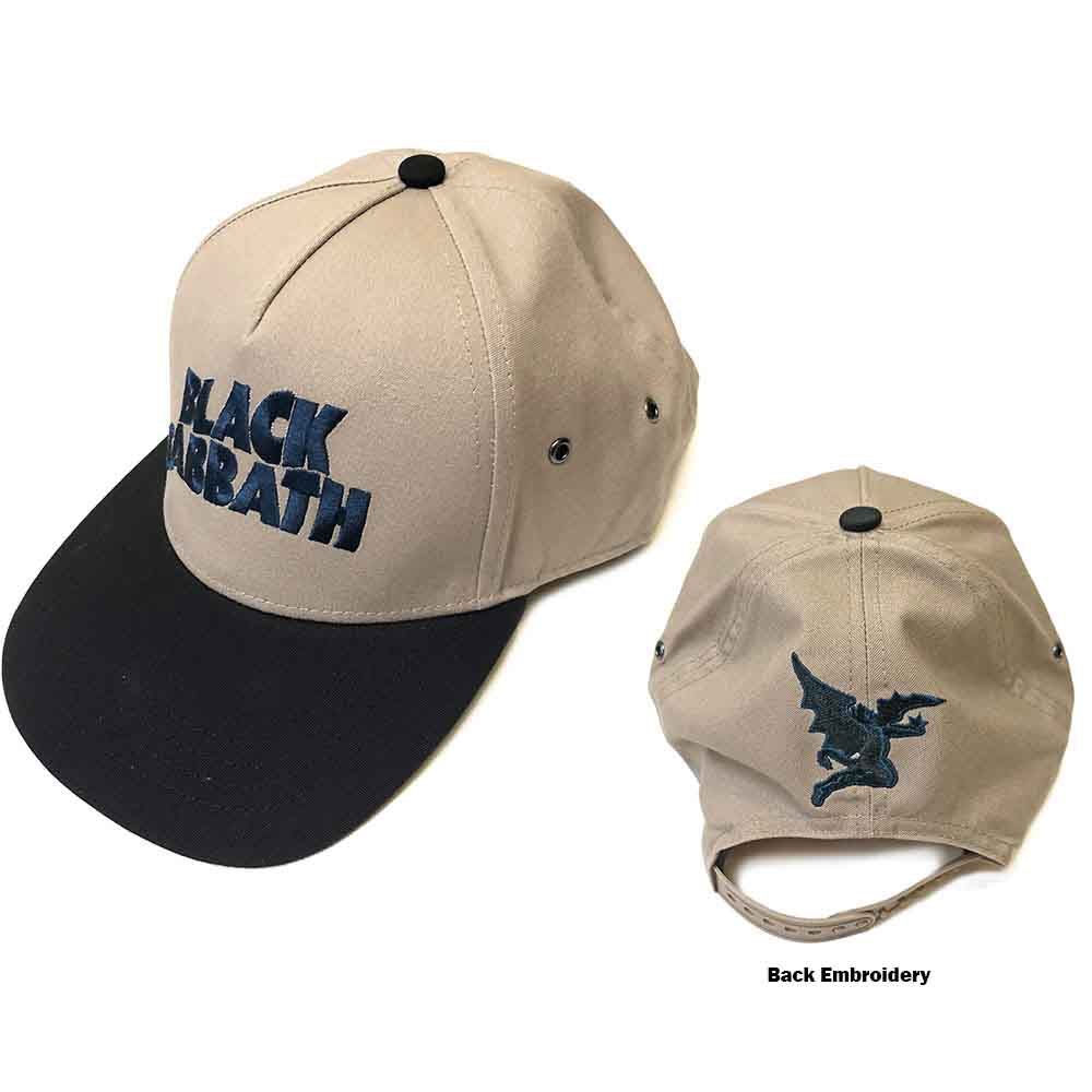 Black Sabbath Headwear Baseball Caps - Wavy Logo & Demon
