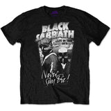 Black Sabbath T Shirt - Never Say Die Grey Tone