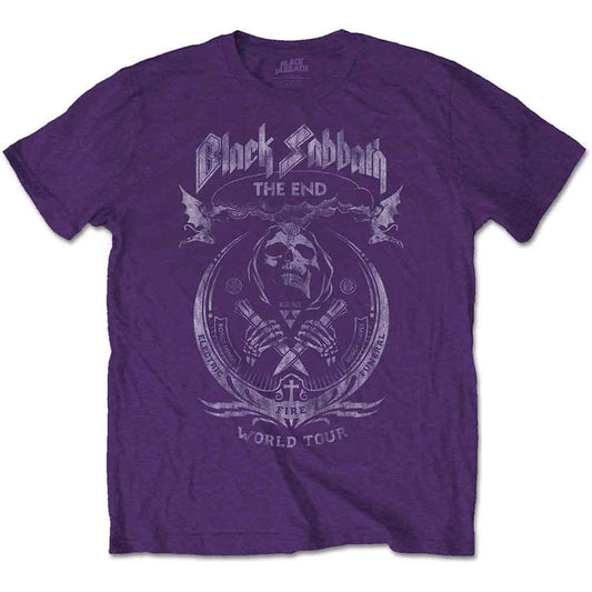 Black Sabbath T Shirt - The End Mushroom Cloud