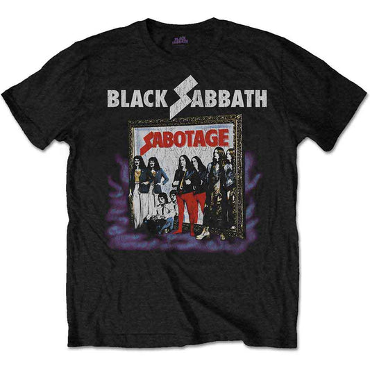 Black Sabbath T Shirt - Vtge Sabotage