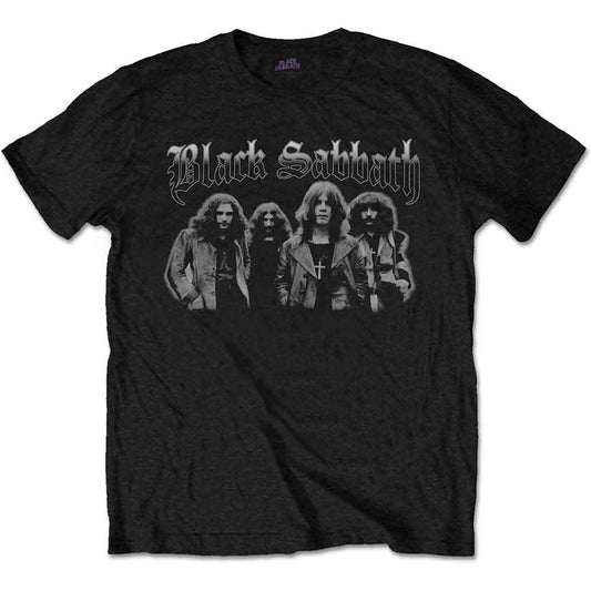 Black Sabbath T Shirt - Greyscale Group