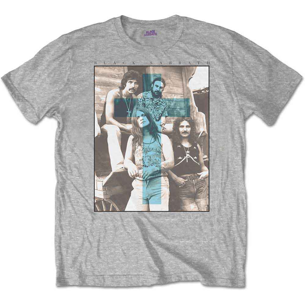 Black Sabbath T Shirt - Blue Cross | Buy Now For 24.99